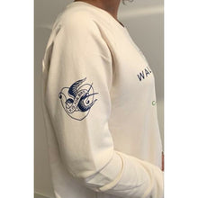 Load image into Gallery viewer, W. IS. FOR. WALKING UNAFRAID (Vintage white, Loose fit)